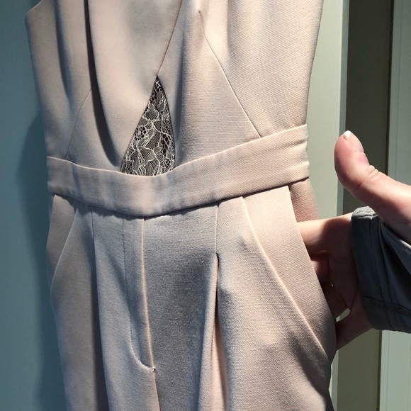 BCBG Dusty Pink Romper - Picture 5 of 8